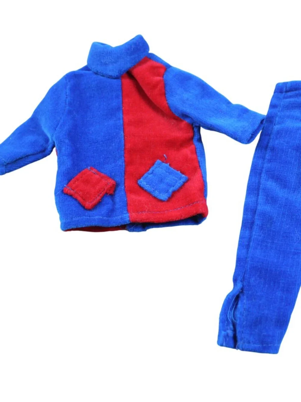 Wendy Elite Wardrobe Blue Red Outfit Set Barbie Doll Clone Vintage 1960s #12